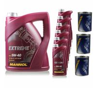 11L Olio Motore MANNOL Extreme 5W-40 3x