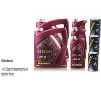 11L Olio Motore MANNOL Extreme 5W-40 3x MANNOL Leak-Stop ADDITIVO