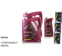 11L Olio Motore MANNOL Extreme 5W-40 3x MANNOL Leak-Stop ADDITIVO