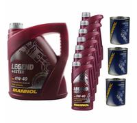 11L Olio Motore MANNOL Legend+Ester 0W-40 3x