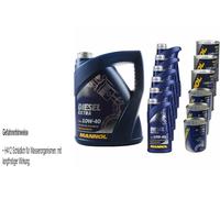11L Olio Motore MANNOL SAE 10W-40 DIESEL EXTRA 3xLeak-Stop+Motor Doctor