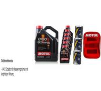11L olio motore MOTUL 8100 Eco-Nergia 5W30 3x mannol X Additivo Incl. Custodia