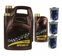 11L Olio Motore PEMCO iDRIVE 102 20W-50 3x MANNOL Motor Doctor ADDITIV