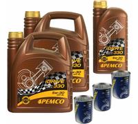 11L PEMCO IDRIVE 330 5W-30 Olio Motore API SL ACEA A3/B3 ILSAC GF-5 Motor Doctor
