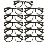 11Pack Uomo Donna Ovale Rotondo Cornice Occhiali da Lettura Blu Luce Blocco