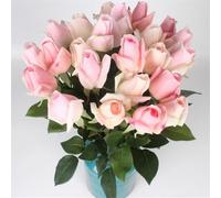11pcs Fiore Artificiale Rosa Floreale Casa/Albergo/Matrimonio/Addobbi Nuovo