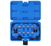 11pcs Set di Luci Noid Strumento Tester Per Iniettori di Carburante Strumento Professionale Per Tester Per Iniettori di Carburante Strumento Diagnostico Per Auto con Scatola di Immagazzinaggio