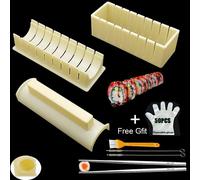 11pcs Sushi Maker Kit Giapponese Riso Palla Rotolo Multifunzione Making Stampo