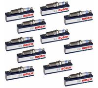 11x BOSCH Candela per Ford Fiesta VI Fuoco Torneo Dnw 1.6 16V 1.4 Daw Dbw