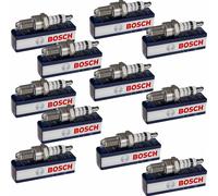 11x BOSCH Candela Super 4 per VW Golf i Cabriolet 155 1.8 BMW 3er E30 320i