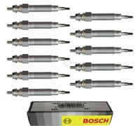 11x BOSCH Candelette per Ford S-MAX WA6 2.2 TDCI Land Rover Freelander Fa _