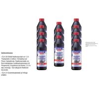 11x Liqui Moly 1L Hypoid-Getriebeöl GL5 SAE 80W Man 342 Tipo Volvo Hypoid Gear