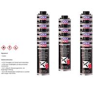 11x Liqui Moly Protezione Pavimento Bitume Nero Karosserieschutzrost Cura 1L