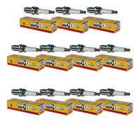 11X Original NGK Candele 7354 Tipo BKR7EKC Per Porsche 911 996 Candele