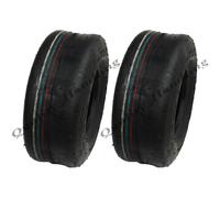 11X4.00-5 Pneumatici Slick, Per Tosaerba, Cura Del Prato - Wanda P607 - Set Di 2