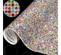 12.000 fogli di strass luccicanti da 2 mm, adesivi fai da te per decorazione auto, riparazione del calore, glitterati, adesivi per auto e artigianato, colori misti