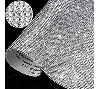 12.000 fogli di strass luccicanti da 2 mm, adesivi fai da te per decorazione auto, riparazione del calore, glitter, per decorazioni di auto e artigianato, colore: argento