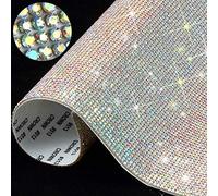 12.000 pezzi di strass sintetici brillanti, decorazione autoadesiva per auto, regali, creazioni fai da te, 24 cm x 20 cm (colore AB)