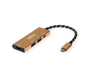 12.02.1119 7630049616400 DOCKING STATION TYPE C 4IN1 1HDMI 4K/2USB 3.2/1USB C