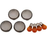 12-0201 KIT VETRI INDICATORE DI DIREZIONE FUMé HARLEY FXS 1690 BLACKLINE 2012