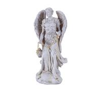 12,1 cm di altezza bianco San Sealtiel "Arcangelo del culto e della contemplazione" Arcangelo da collezione