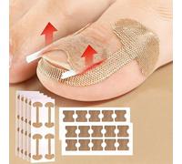 12/10/4 pezzi Kit di protezione per unghie incarnite, toppe elastiche e traspiranti con delicati separatori per le dita, adesivi per la cura dei piedi per uomo e donna, per alleviare il disagio delle 