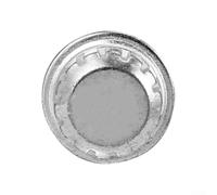 12/14pt Lug Gadget Wheel Lock Nut Solid Key - Chiave antifurto per dadi di rimozione per acciaio (argento, 20 x 30 mm, coppia max 120 Nm)