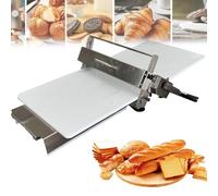 12"/15.5" Sfogliatrice manuale professionale, per pasticceria, Manuales Acciaio Inossidabile,spessore regolabile, superficie antiaderente per uso alimentare(300)
