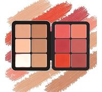 12/18 Color's Carla Secret Concealer Palette, Cream Concealer Foundation Palette, Waterproof, Long-Wearing Full Coverage for Flawless Skin, Makeup Blush for All Skin Types (D)