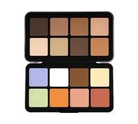 12/18 Color's Carla Secret Concealer Palette, Cream Concealer Foundation Palette, Waterproof, Long-Wearing Full Coverage for Flawless Skin, Makeup Blush for All Skin Types (E)