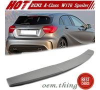12-18 Fit FOR Mercedes Benz W176 A-Class Hatchback DTO Type Roof Spoiler Primer