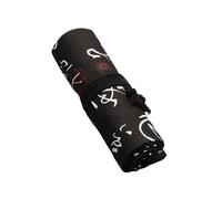 12/24/36/48/72 fori Matite Rotolo Tela Matita Organizzatori Bag Wrap Rollable Pouch Roll Pencil Case Bag, 24 fori