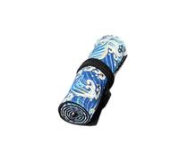 12/24/36/48/72 fori tela matita borsa penna tenda per caso trucco Wrap Holder Storage Pouch Pencil Case Bag Portable Office Stationery Makeup School Supplies Middle High College Students Big, 72 fori