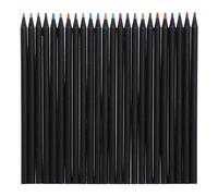 12/24 matite arcobaleno multicolore matite acquerellabili matite da disegno artista per la creazione di biglietti, sfumature, schizzi, ombreggiature, matite arcobaleno per bambini con gomme per adulti