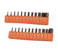 12/24pcs Da 25 Mm Bip Del Cacciavite Da Caccia 1/4 Pollici Cacciaviti Elettrici Esagonali BIT BIT CHIUSH CHIUME CHIUMATORE CHIRCHROTTO ELETTRICO ELETTRICO