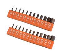 12/24pcs Da 25 Mm Bip Del Cacciavite Da Caccia 1/4 Pollici Cacciaviti Elettrici Esagonali BIT BIT CHIUSH CHIUME CHIUMATORE CHIRCHROTTO ELETTRICO ELETTRICO