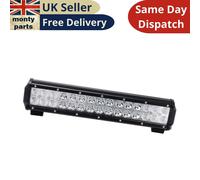 12- 24V LED 90W Barra Luce Bianca Lavoro Lampada 37cm Truck Atv Off-Road Tractor