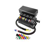 12 24V Vlot Fuse Relè Box Pre-Wired e con 6 Relè 11 VWay ATC/ATO Block per Auto Auto (JD1914 12V 5PIN)