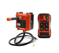 12-24V4 Pulsanti Singola Velocità Industriale Wireless Radio Gru Interruttori di Controllo Remoto Paranco Gru di Controllo ascensore,senza Interferenze(White,110)