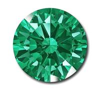 12,25 pietre preziose sciolte taglio diamante certificato naturale dello zircone cubico verde Ratti per gli uomini e le donne S-B0C1P2DXDN