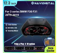 12.3 "1920*720 Auto Lcd cruscotto Paneel per BMW 3 4 serie F30 F31 F34 F32 F33 F36 Black