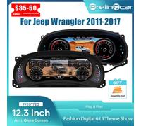 12.3 "1920*720 Auto Lcd Cruscotto Paneel Per Jeep Wrangler Rubicon 2011-2018 Instrumentenpaneel Virtuele Cockpit