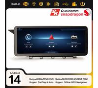 12,3" 8+128GB Android 14 Autoradio CarPlay Navi Mercedes LK X204 NTG 4.5