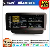 12.3" 8-Core 8GB+128GB Android 13 GPS Autoradio per Audi Q5 CarPlay DAB+ BT 5.0