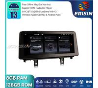 12.3" 8-Core Android 13 Autoradio GPS DAB+CarPlay 128GB Wifi per BMW X5 F15 NBT