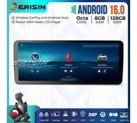 12.3" 8-Core Android 16 Autoradio GPS 128GB Mercedes Benz GLC W205 X253