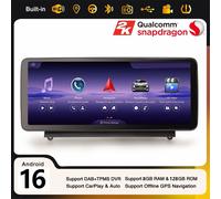 12,3" 8-Core Android 16 DAB+ Navi 128GB Autoradio Mercedes C-Classe W204 NTG 4.0