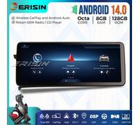 12.3" 8G+128G Android 14 Autoradio GPS CarPlay Mercedes Benz Classe C W204 S204
