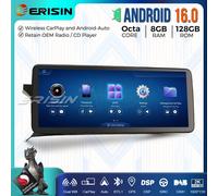 12.3" 8G+128G Android 16 Autoradio GPS CarPlay Mercedes Benz W204 S204