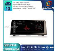 12.3" Android 13 GPS Autoradio DAB+CarPlay DSP Wifi for BMW Serie 5 F10 F11 CIC